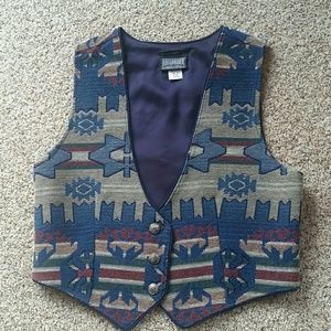 Western Aztec vest